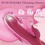Rechargeable Adult Tool for Women Rabbit Ears Most Pleasure Realistic Quiet Dual Motor Rabbit Ears Adult Toys for Women Today Pleasure Toy Powerful 12 Modes Pleasure Toy Set Games for Men and Women - Image 2